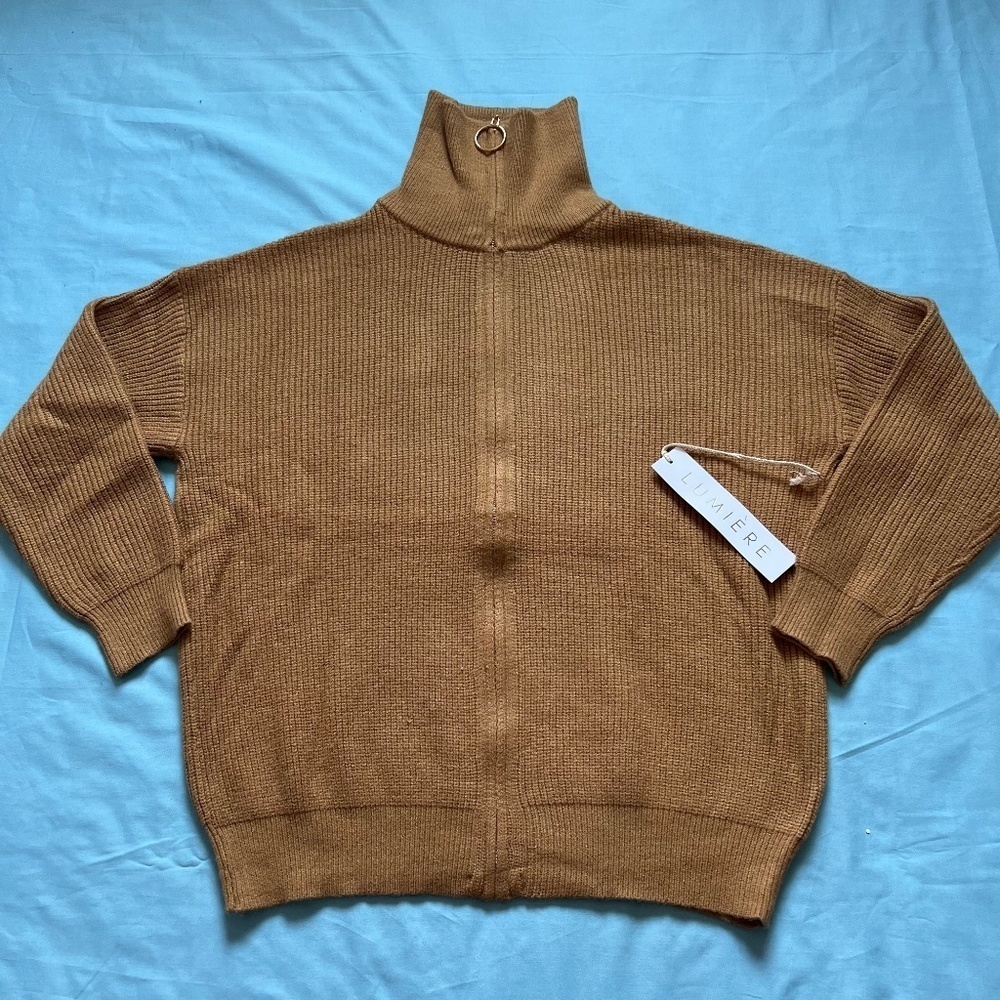 Nwt Lumiere X Urban Outfitters Burnt Orange Knit Sweater